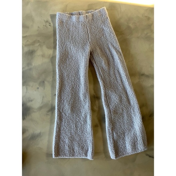saltwater LUXE Pants - Saltwater LUXE Pearl Fuzzy Popcorn Knit Pants Boho Lounge Cozy Pajama M